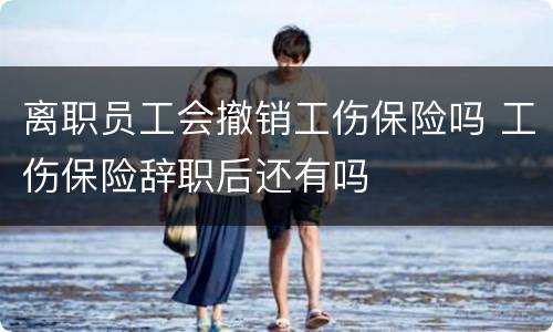 离职员工会撤销工伤保险吗 工伤保险辞职后还有吗