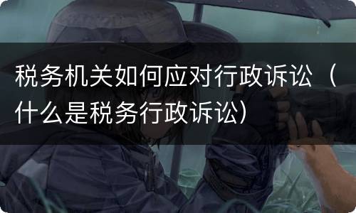 税务机关如何应对行政诉讼（什么是税务行政诉讼）