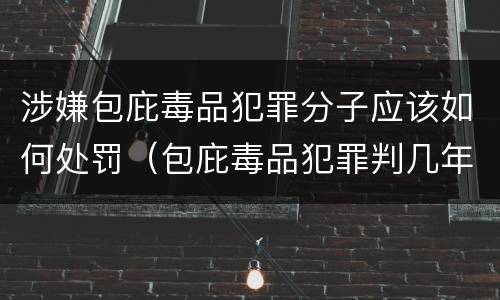 涉嫌包庇毒品犯罪分子应该如何处罚（包庇毒品犯罪判几年）