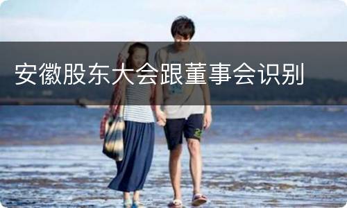 安徽股东大会跟董事会识别