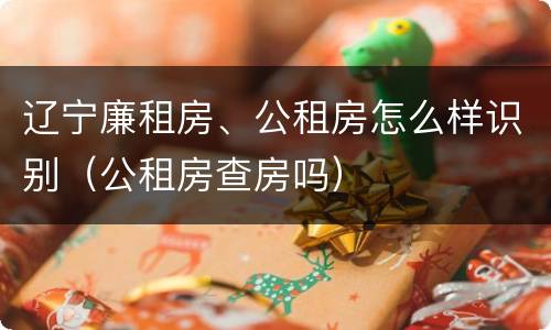辽宁廉租房、公租房怎么样识别（公租房查房吗）