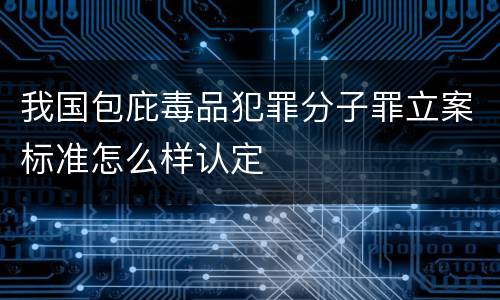 我国包庇毒品犯罪分子罪立案标准怎么样认定