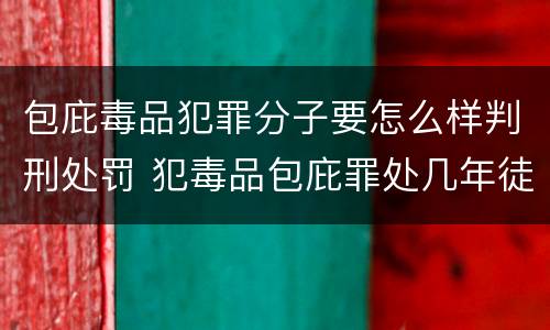包庇毒品犯罪分子要怎么样判刑处罚 犯毒品包庇罪处几年徒刑