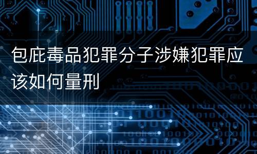 包庇毒品犯罪分子涉嫌犯罪应该如何量刑