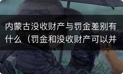 内蒙古没收财产与罚金差别有什么（罚金和没收财产可以并处吗）
