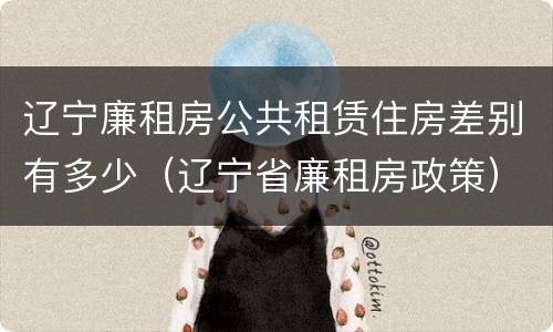 辽宁廉租房公共租赁住房差别有多少（辽宁省廉租房政策）