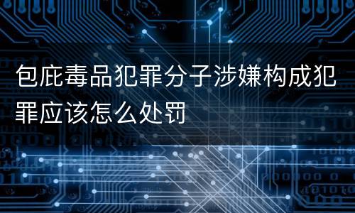包庇毒品犯罪分子涉嫌构成犯罪应该怎么处罚