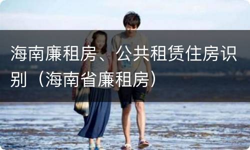 海南廉租房、公共租赁住房识别（海南省廉租房）