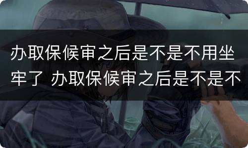 办取保候审之后是不是不用坐牢了 办取保候审之后是不是不用坐牢了呀