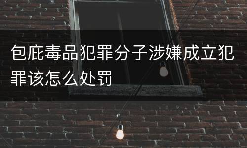 包庇毒品犯罪分子涉嫌成立犯罪该怎么处罚