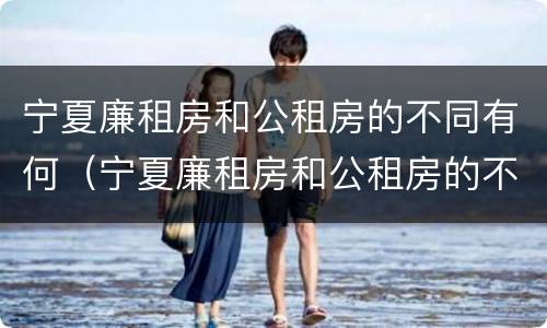 宁夏廉租房和公租房的不同有何（宁夏廉租房和公租房的不同有何区别）