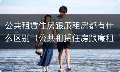 公共租赁住房跟廉租房都有什么区别（公共租赁住房跟廉租房都有什么区别呢）