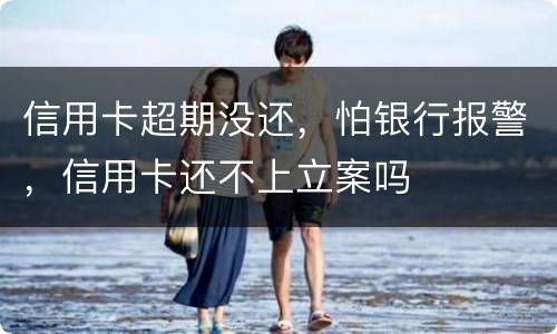 信用卡超期没还，怕银行报警，信用卡还不上立案吗