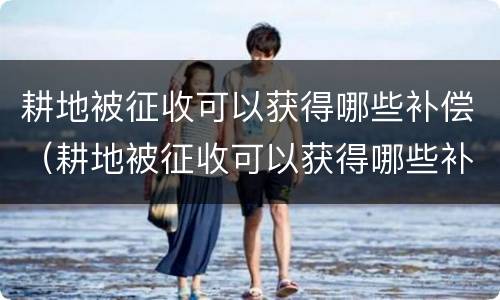 耕地被征收可以获得哪些补偿（耕地被征收可以获得哪些补偿款）