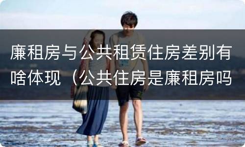 廉租房与公共租赁住房差别有啥体现（公共住房是廉租房吗）