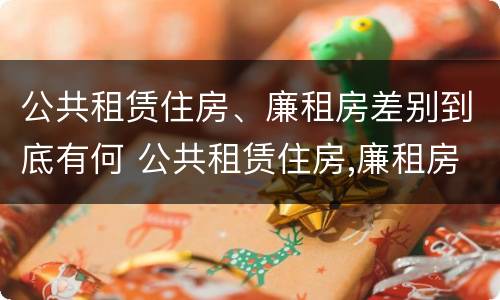 公共租赁住房、廉租房差别到底有何 公共租赁住房,廉租房差别到底有何影响