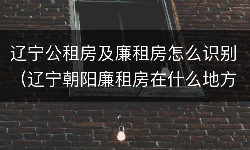 辽宁公租房及廉租房怎么识别（辽宁朝阳廉租房在什么地方）