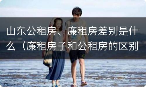 山东公租房、廉租房差别是什么（廉租房子和公租房的区别）