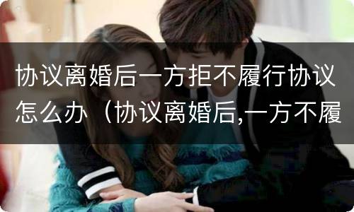 协议离婚后一方拒不履行协议怎么办（协议离婚后,一方不履行协议怎么办）