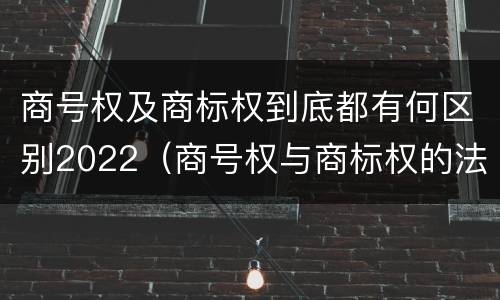 商号权及商标权到底都有何区别2022（商号权与商标权的法律冲突与解决）