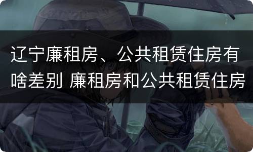辽宁廉租房、公共租赁住房有啥差别 廉租房和公共租赁住房的区别