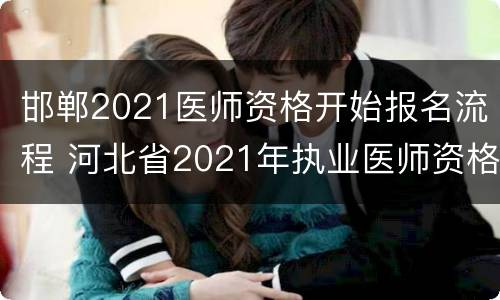 邯郸2021医师资格开始报名流程 河北省2021年执业医师资格证报名时间