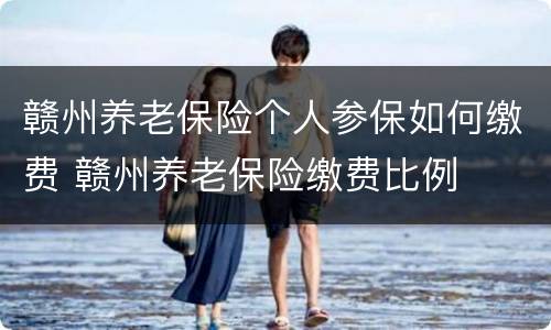 赣州养老保险个人参保如何缴费 赣州养老保险缴费比例
