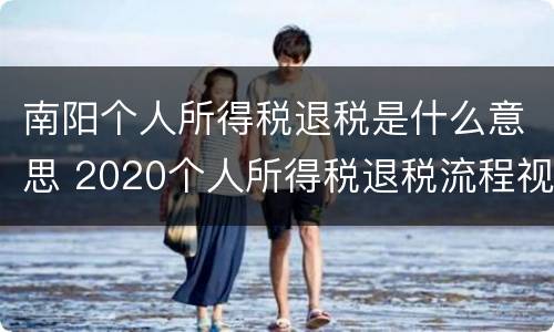 南阳个人所得税退税是什么意思 2020个人所得税退税流程视频