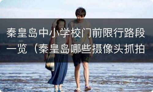 秦皇岛中小学校门前限行路段一览（秦皇岛哪些摄像头抓拍限号）
