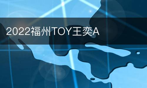 2022福州TOY王奕A