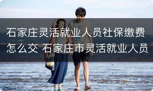 石家庄灵活就业人员社保缴费怎么交 石家庄市灵活就业人员社保缴费怎么交