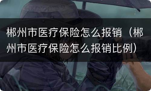 郴州市医疗保险怎么报销（郴州市医疗保险怎么报销比例）