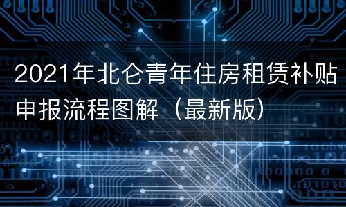 2021年北仑青年住房租赁补贴申报流程图解（最新版）