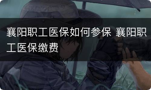 襄阳职工医保如何参保 襄阳职工医保缴费