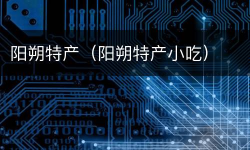 阳朔特产（阳朔特产小吃）