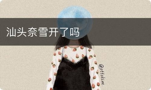 汕头奈雪开了吗