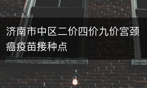 济南市中区二价四价九价宫颈癌疫苗接种点