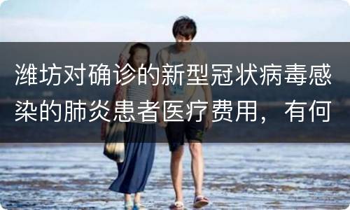 潍坊对确诊的新型冠状病毒感染的肺炎患者医疗费用，有何保障政策？