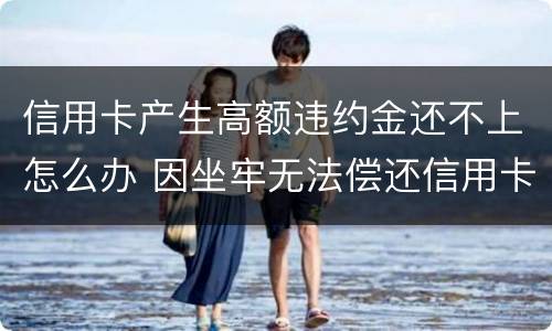 信用卡产生高额违约金还不上怎么办 因坐牢无法偿还信用卡会收取违约金吗