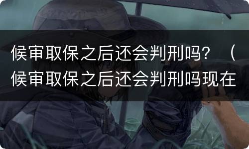 候审取保之后还会判刑吗？（候审取保之后还会判刑吗现在）