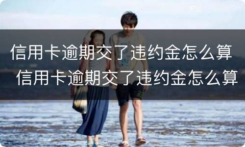 信用卡逾期交了违约金怎么算 信用卡逾期交了违约金怎么算的