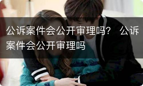 公诉案件会公开审理吗？ 公诉案件会公开审理吗
