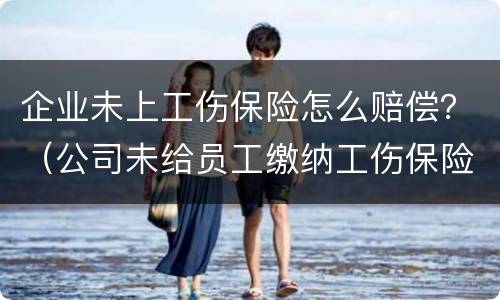 企业未上工伤保险怎么赔偿？（公司未给员工缴纳工伤保险,发生工伤事故怎么赔偿）