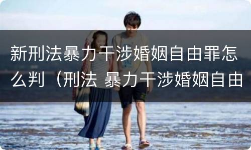 新刑法暴力干涉婚姻自由罪怎么判（刑法 暴力干涉婚姻自由罪）