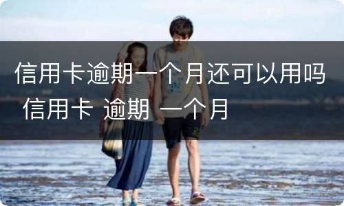 信用卡逾期一个月还可以用吗 信用卡 逾期 一个月