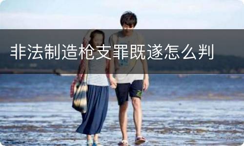 非法制造枪支罪既遂怎么判