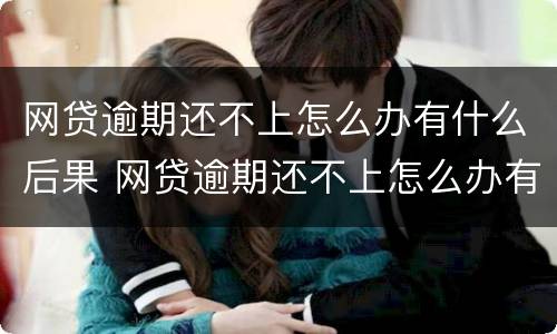 网贷逾期还不上怎么办有什么后果 网贷逾期还不上怎么办有什么后果2021年
