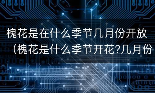 槐花是在什么季节几月份开放（槐花是什么季节开花?几月份）