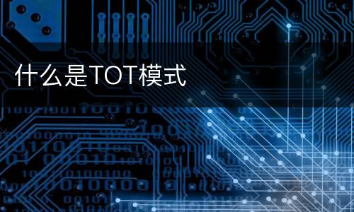 什么是TOT模式