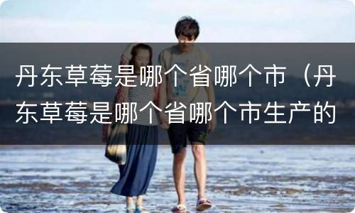 丹东草莓是哪个省哪个市（丹东草莓是哪个省哪个市生产的）